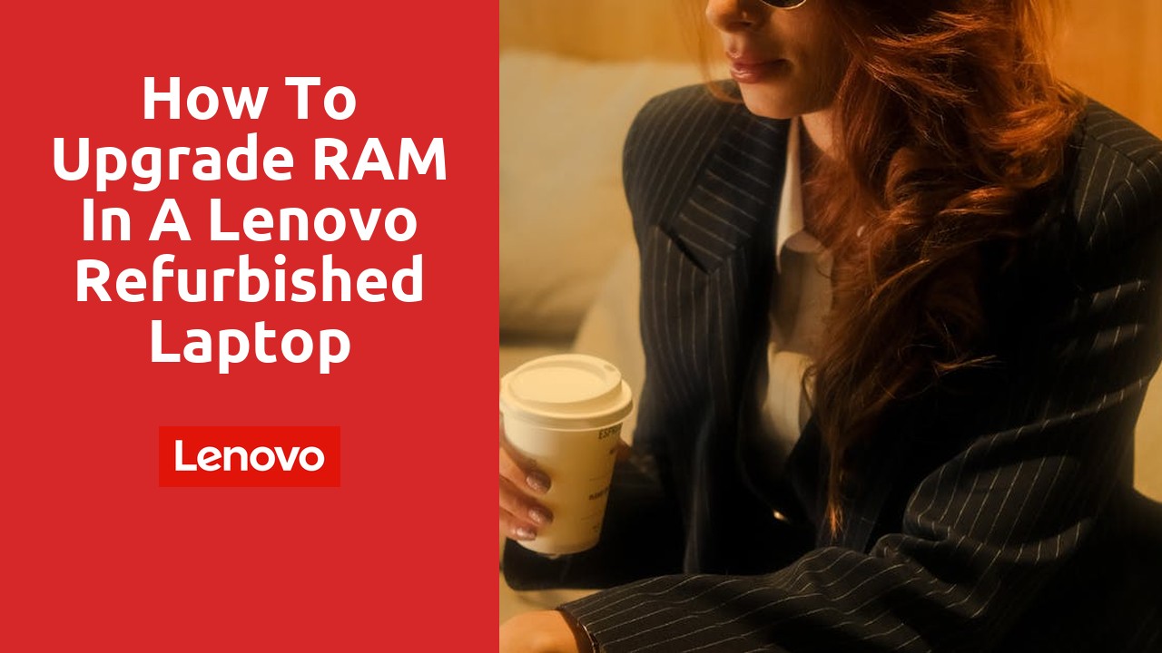 How to Upgrade RAM in a Lenovo Refurbished Laptop