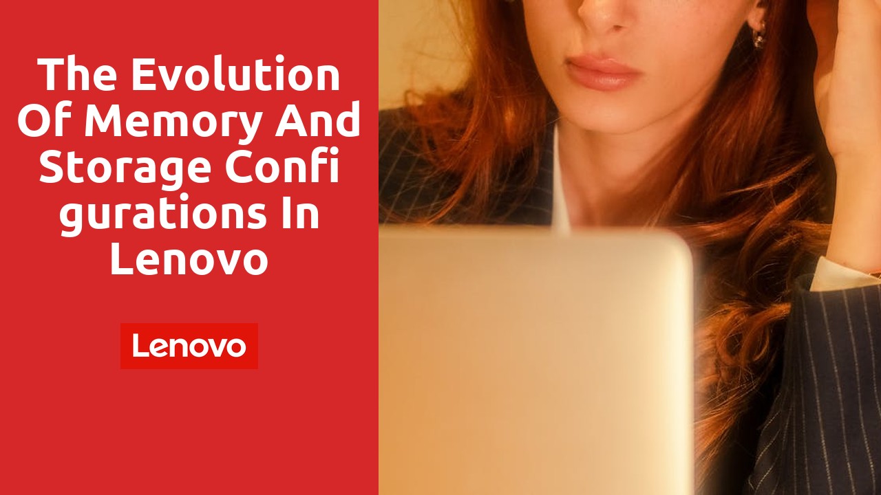 The Evolution of Memory and Storage Configurations in Lenovo Laptops