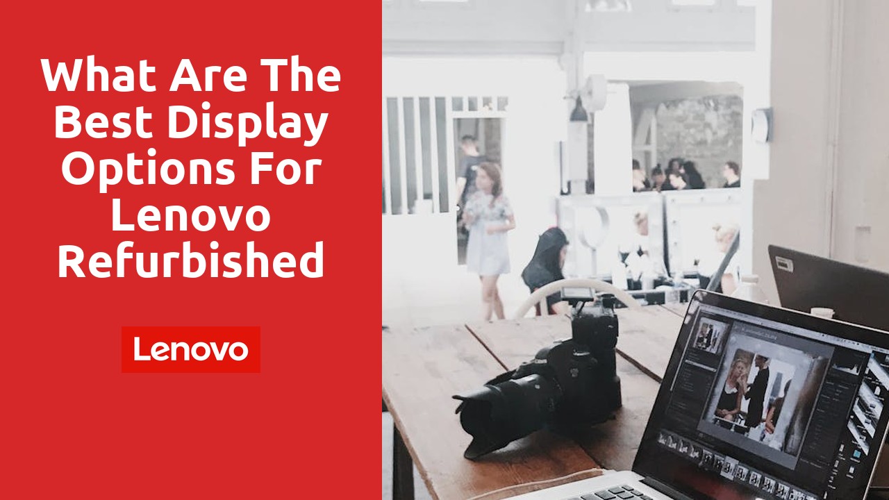 What are the best display options for Lenovo refurbished laptops