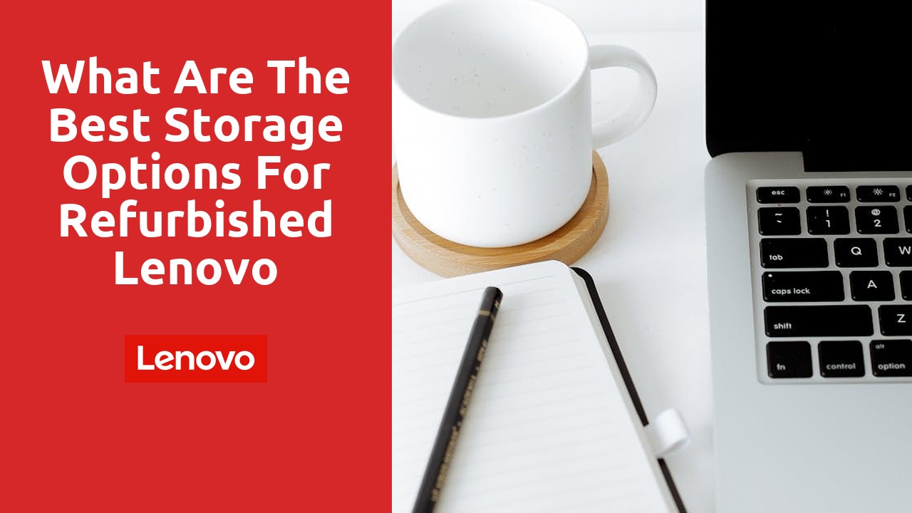 What Are the Best Storage Options for Refurbished Lenovo Laptops